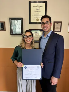 Sanaz won the Outstanding PhD Student Research Award in the Samueli School of Engineering!