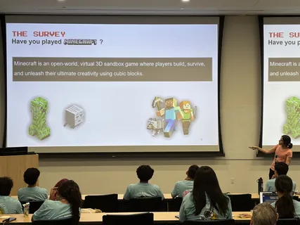 Minecraft × TO at the UCI OAI/AISS STEM Summer Academy